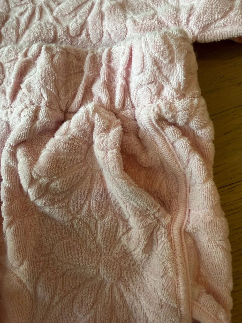 Lands' End pink Terry Cloth Set